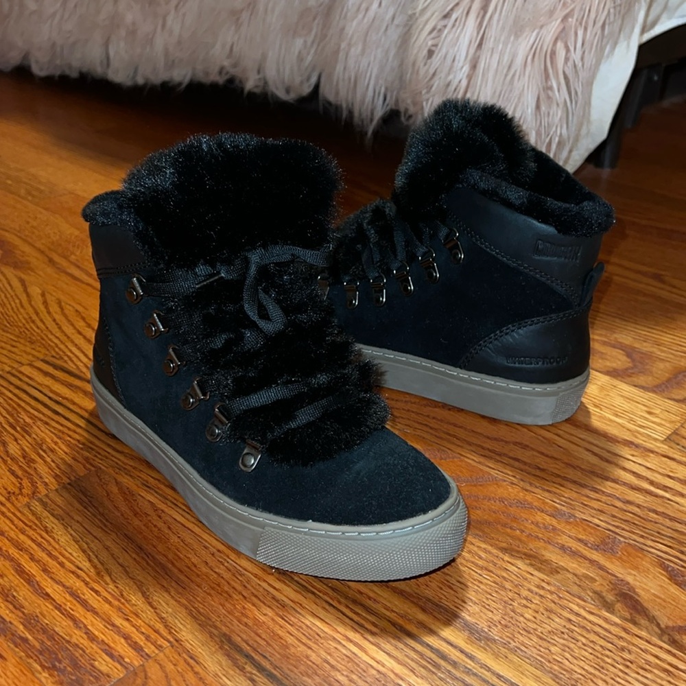 Daniel Faux Fur Trim Waterproof Boot